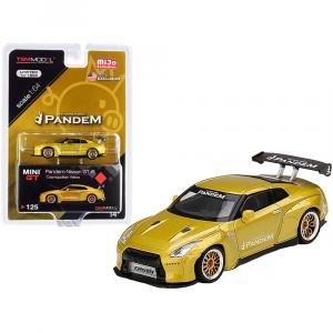 True MGT00125 Nissan Gt-r (r35) Pandem With Gt Wing Cosmopolitan Yello