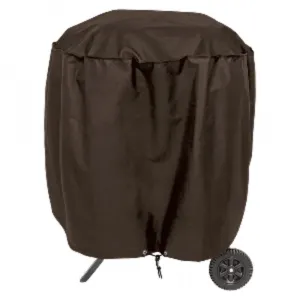 True 100538851 Kettlesmoker Style 600 Denier Rip Stop Grill Cover