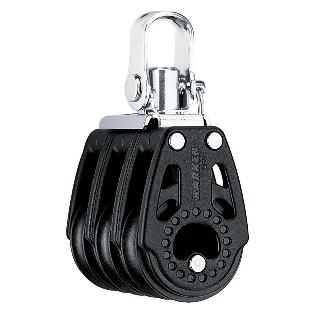 Harken 344F 29mm Triple Carbo Air Block W Swivel- Fishing