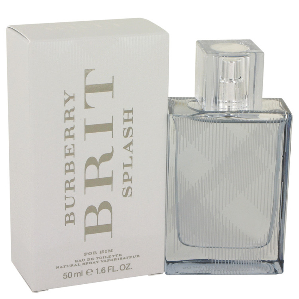 Burberry 533239 Brit Splash Eau De Toilette Spray 1.6 Oz For Men