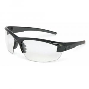 Howard R-02104 Mercury Blk Frame Clear Lens W Microfiber Bag