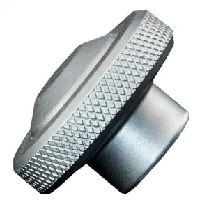 Edge P12682-58 GR Ptm  Knb-100 Mirror Replacement Knob - Titanium Grey