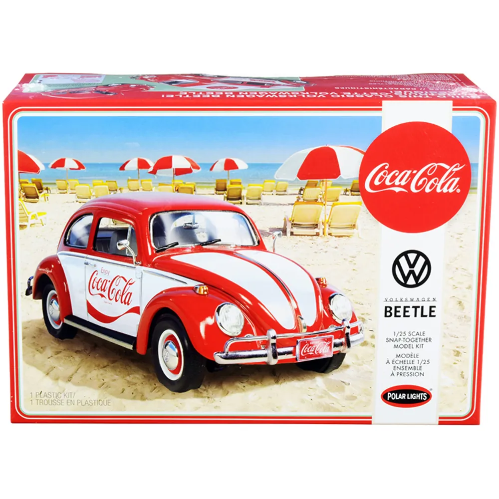 Polar POL960M Skill 3 Snap Model Kit Volkswagen Beetle Coca-cola 125 S