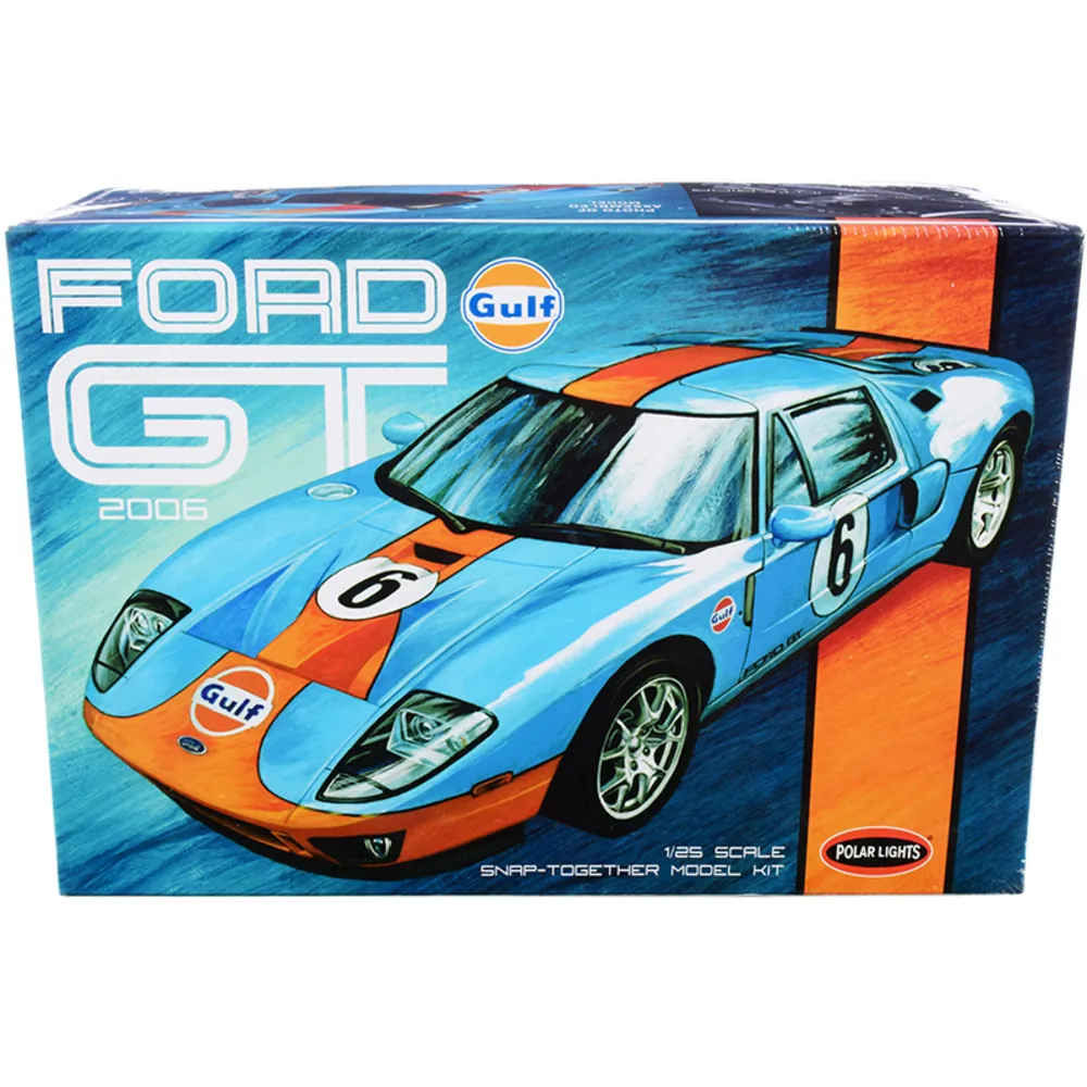 Polar POL955 Skill 2 Snap Model Kit 2006 Ford Gt Gulf Oil 125 Scale Mo