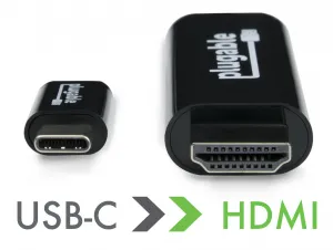 Plugable USBC-HDMI-CABLE Plugable Usbc-hdmi-cable Hdmi-usb Audio-video