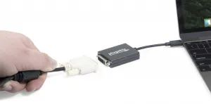 Plugable USBC-DVI Plugable Usb-c To Dvi Adapter For Dual Link Displays