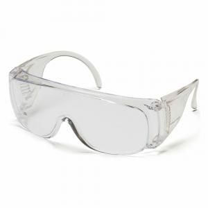 Pyramex S510S Solo Safety Glasses Clear Frame Clear Lens