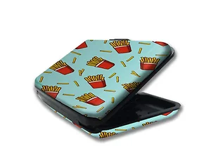 Bulk Buys JET LUXE Armor RFID Wallet - French Fries Design