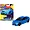 Hot Wheels BMW M3 E45 Blue Metallic Diecast Model Car by