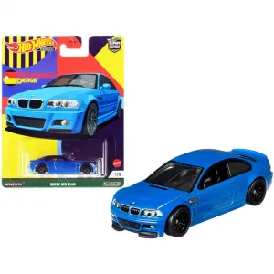 Hot GRJ72 Bmw M3 E45 Blue Metallic Diecast Model Car By