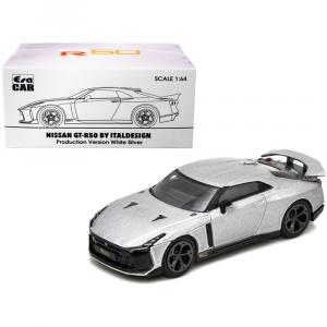 Era NS21GTRSP50 Nissan Gt-r50 By Italdesign White Silver 164 Diecast M