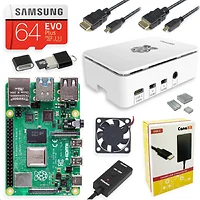 CanaKit-PI4-4GB-MAX64EWF-C4-WHT