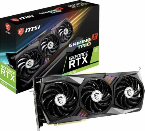 Msi G3070GXT 8gb  Geforce Rtx 3070 Gaming X Trio Pci Express 4.0 Gamin