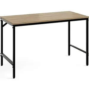 Safco SAF 5272BLWL Safco Simple Study Desk - Neowalnut Rectangle, Lami