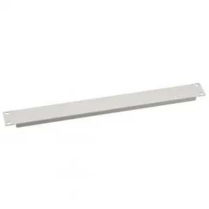 Black RMTW01 1u White Filler Panel For Server Racks - 1.75 Inches