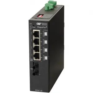 Omnitron 9560-0-14-2Z Ruggednet Gpoe+si St Mm 850nm