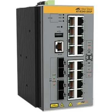 Allied AT-IE340-20GP-80 20-port Industrial Ethernet Switch