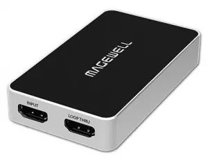 Black 32040 Magewell Usb Capture Plus 1 Channel Hdmi Wloopthrough, Non