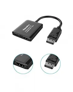 Gcig DP-2HMMST Xtrempro Displayport To 2 Hdmi Mst Hub