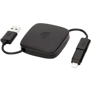 Griffin 2-in-1 Retractable Lightning and Micro USB Cable