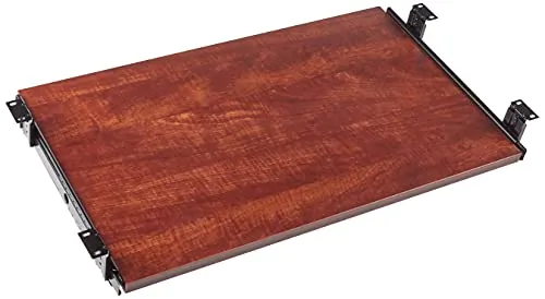 Lorell LLR-87526 Cherry Laminate Keyboard Tray - 26