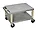 Luxor 16-Inch High AV Cart with Two Durable Shelves