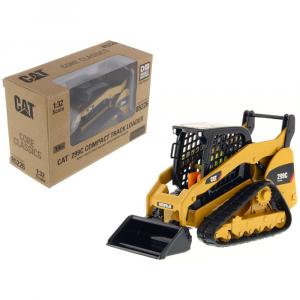 Diecast 85226C Cat Caterpillar 299c Compact Track Loader With Work Too