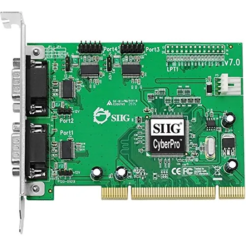 Siig JJ-P45012-S7 Io Card Jj-p45012-s7 Cyberserial 4s 550 Pci 4-port S