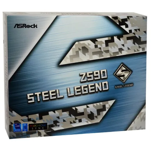 Asrock 90-MXBEQ0-A0UAYZ Z590 Steel Legend Intel Z590 Lga 1200 Atx Moth