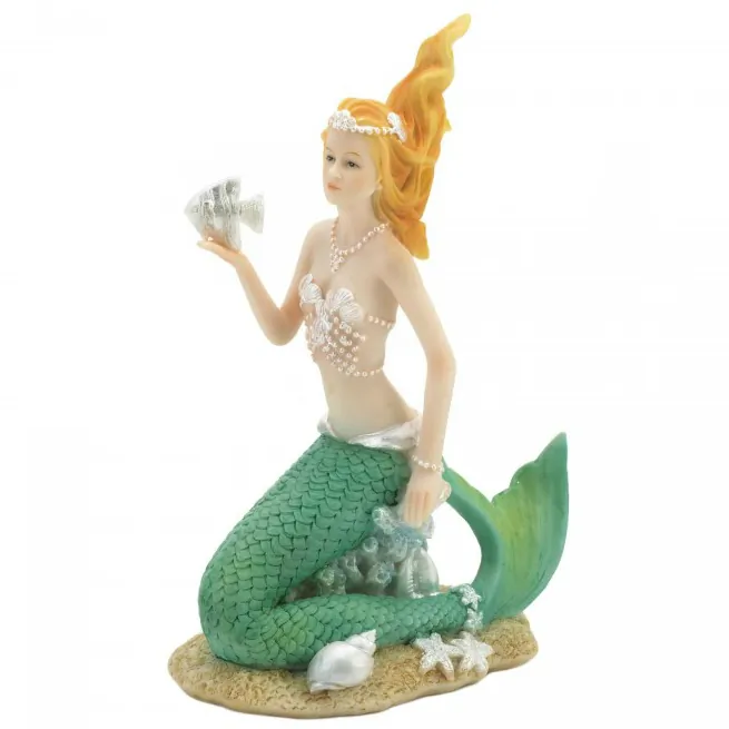 Dragon 10018817 Underwater Mermaid And Fish Figurine