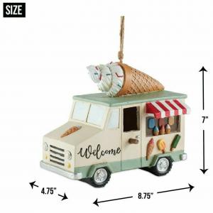 Accent 4506359 Ice Cream Truck Birdhouse