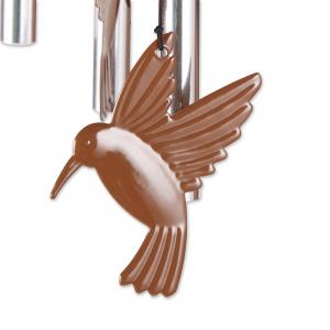 Accent 10015860 Elegant Aluminum Hummingbird Wind Chimes For Outdoor D