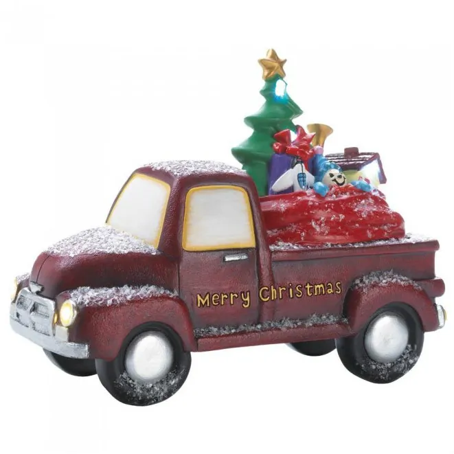 Christmas LEE 14124 Light-up Christmas Toy Delivery Truck