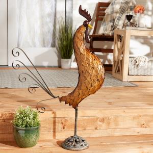 Accent 39447 Iron Rooster Art Sculpture