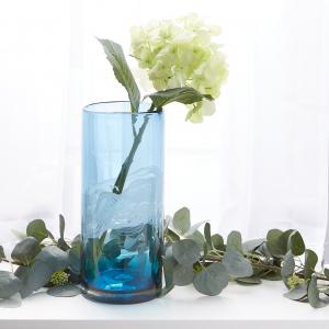 Accent 10019136 Ocean Wave Glass Cylinder Vase