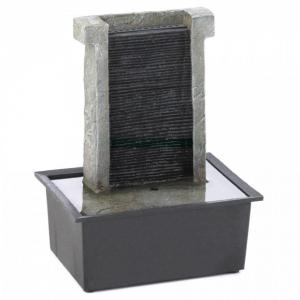 Accent 10018936 Lighted Stone Wall Tabletop Water Fountain