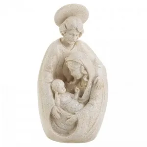 Accent 10018934 Stone-look Nativity Scene Figurine