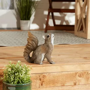 Accent 10017887 Bushy Tail Squirrel Garden Decor