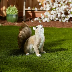 Accent 10017887 Bushy Tail Squirrel Garden Decor