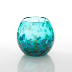 Accent 10019130 Glass Vase Or Decorative Bowl - Aqua