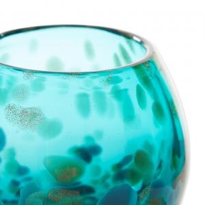 Accent 10019130 Glass Vase Or Decorative Bowl - Aqua