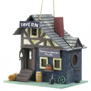 Songbird 10019002 Charming Old-fashioned Tavern Bird House For Garden 