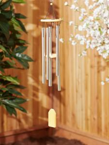 Accent 25306 Natural Pine Wind Chimes - 24 Inches