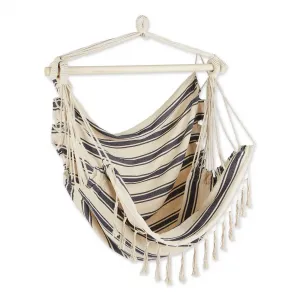 Accent 4506151 Hammock Chair With Tassel Fringe - Nautical Stripes