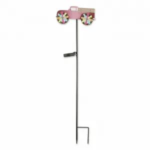 Accent 4506297 Pink Pick-up Truck Solar Lighted Garden Stake