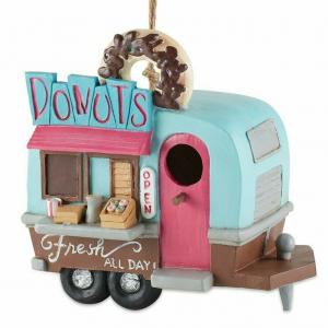 Accent 4506362 Donuts Food Truck Birdhouse - Charming Garden Decor