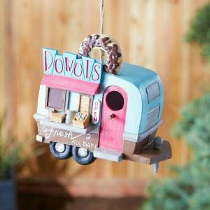 Accent 4506362 Donuts Food Truck Birdhouse - Charming Garden Decor