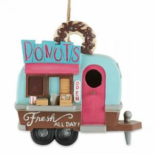 Accent 4506362 Donuts Food Truck Birdhouse - Charming Garden Decor