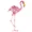 10018933 | Summerfield Terrace Solar Lighted Flamingo Yard