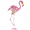10018933 | Summerfield Terrace Solar Lighted Flamingo Yard